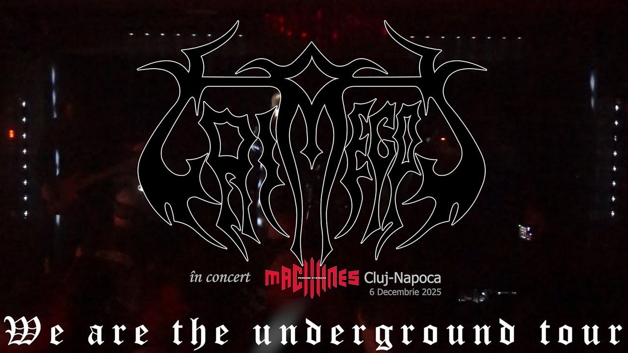 Grimegod Live Machines Venue Cluj 2025