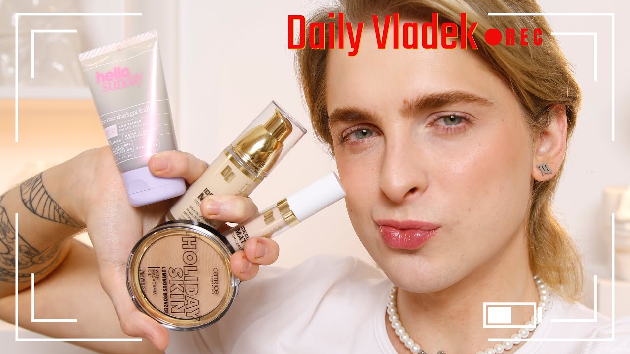 Daily Vladek - AA od Pieczonki, filtr/baza uv i świąteczna skóra od Catrice