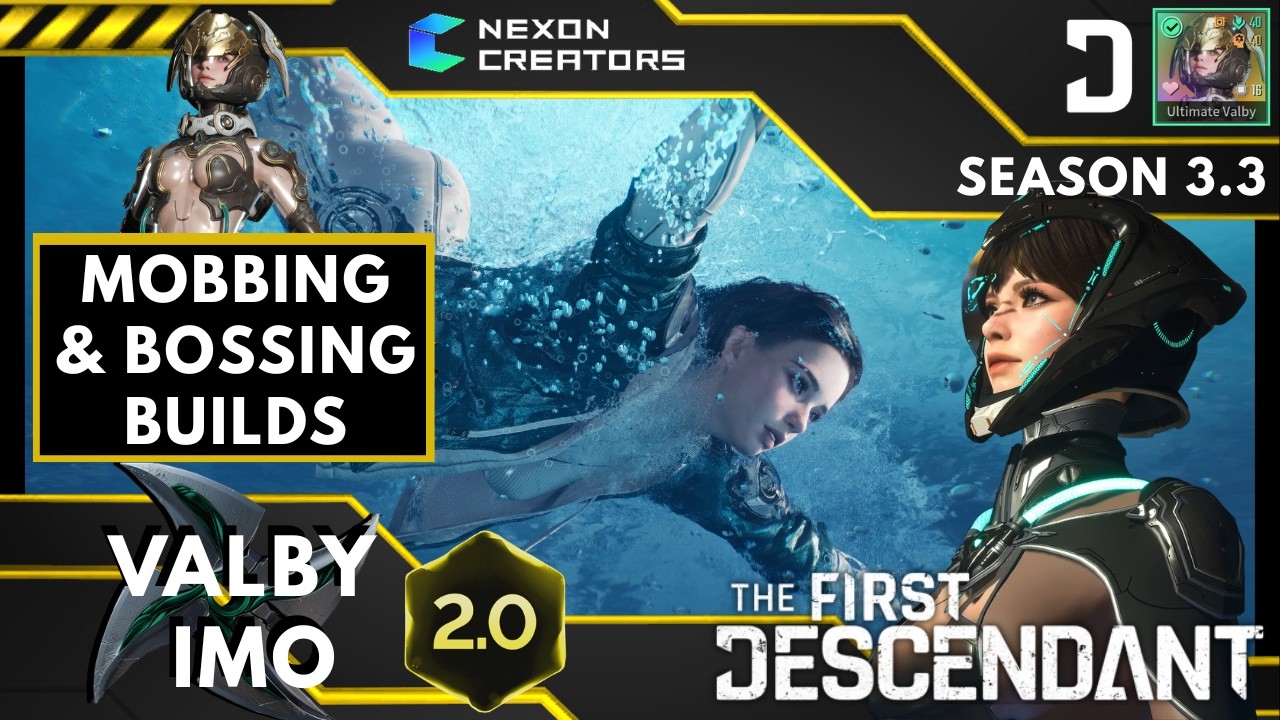 Сборки для зачистки мобов и боссов в Valby 2.0 - Сборка для Descendant - The First Descendant - R...