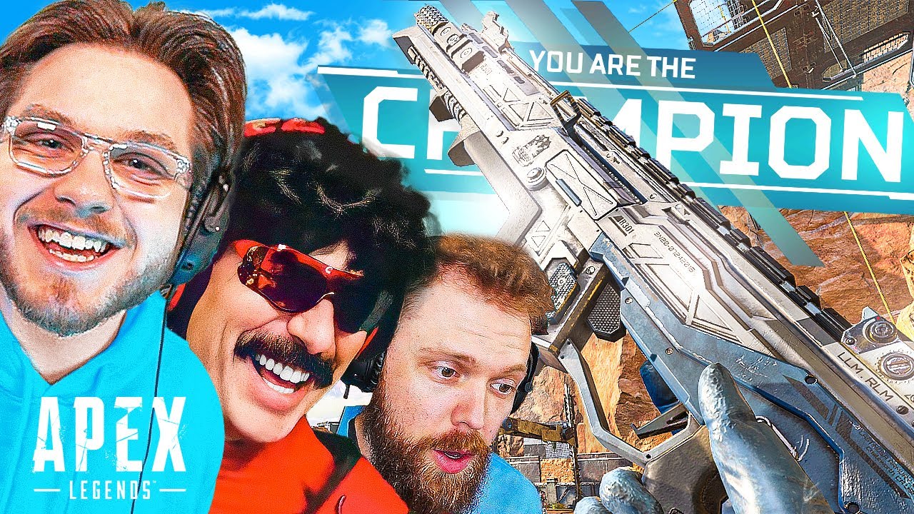 Playing Apex Legends with Dr. Disrespect & Stonemountain64!
