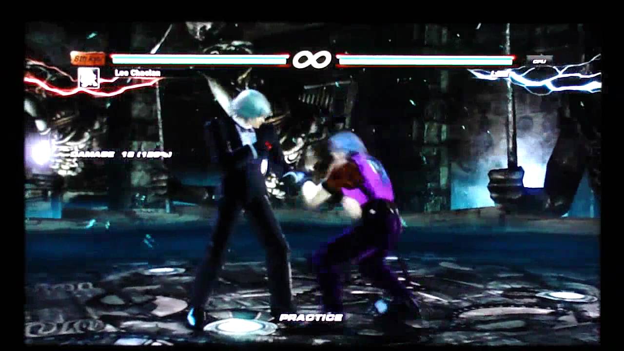 Tekken 6 BR Lee Mist Step Cancel