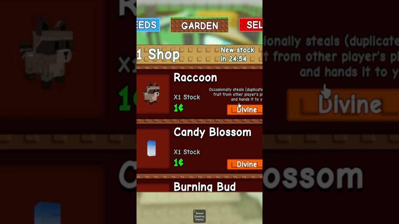 СЕКРЕТНЫЙ МАГАЗИН ТОЛЬКО ПО ДОЛЛАРУ от владельца Grow a Garden!