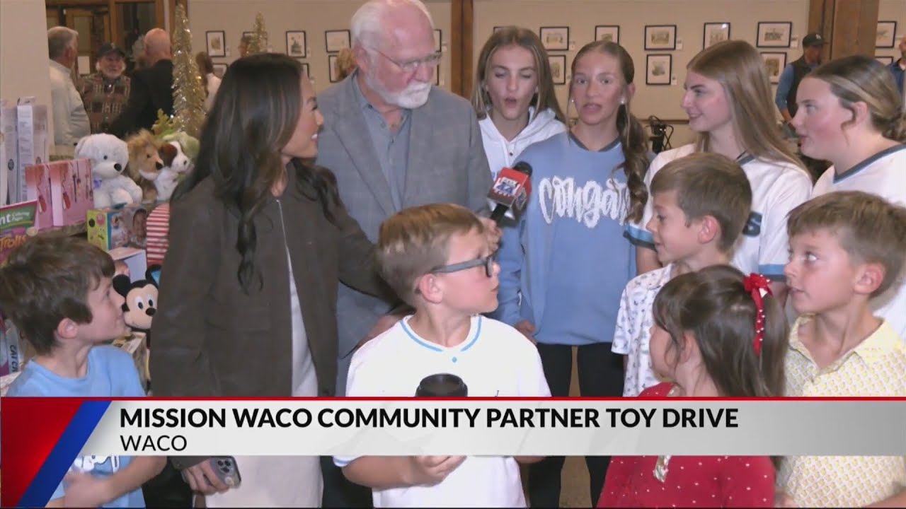 Get ready for the Mission Waco Community Partner Toy Drive!