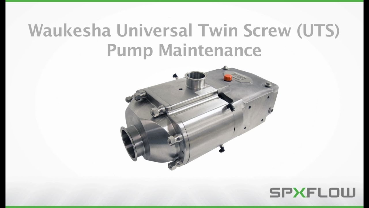 Universal Twin Screw Pump Maintenance Procedures - WCB