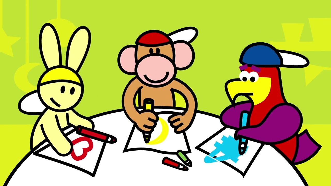 Kleine Kanjerverhaaltjes - samen kleuren