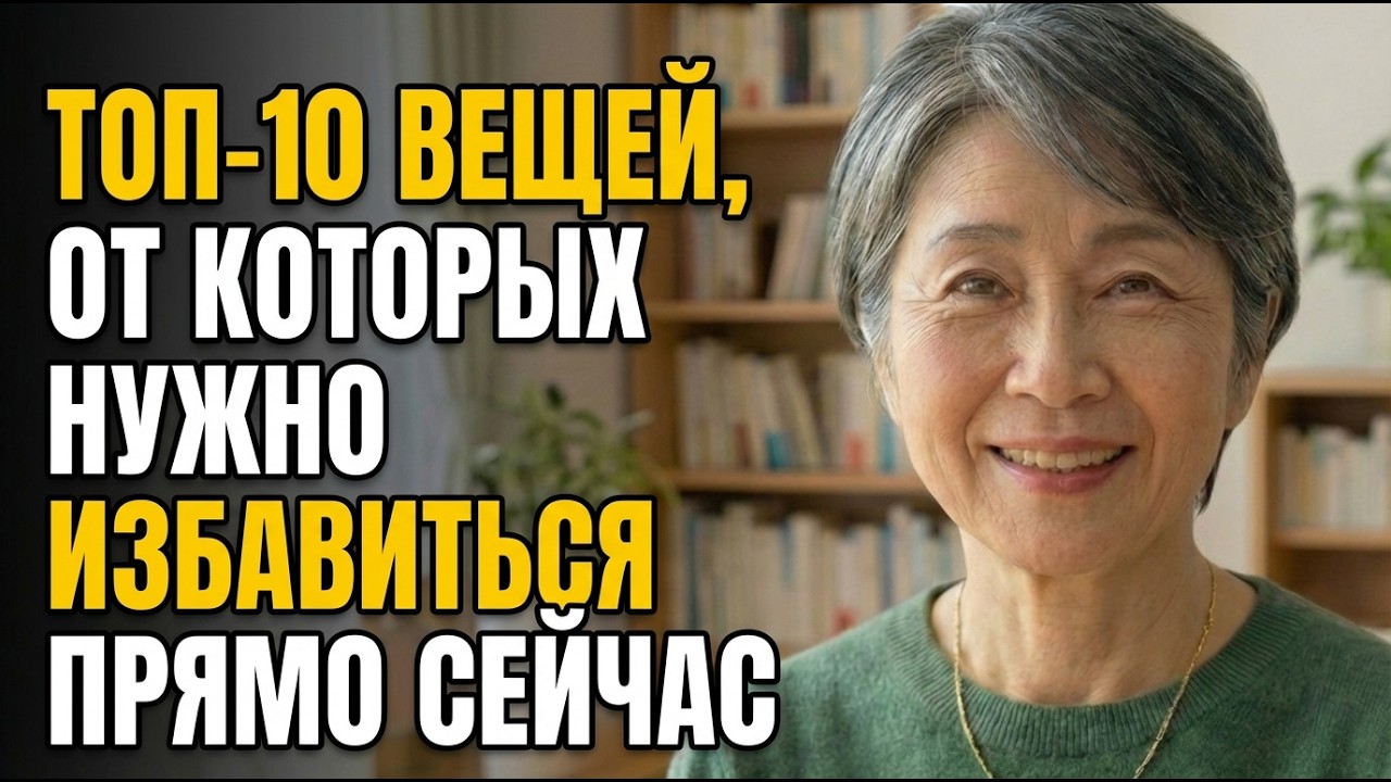 Топ 10 Вещей, От Которых Нужно Избавиться Прямо Сейчас. Мой Японский Опыт