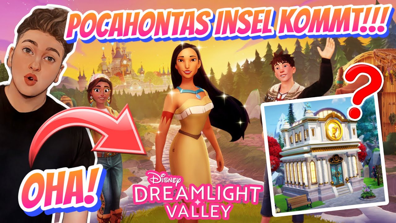 POCAHONTAS bekommt eigene INSEL!!! 🤩 WAS ist das NEUE GEB&Auml;UDE wirklich? | Dreamlight Valley 