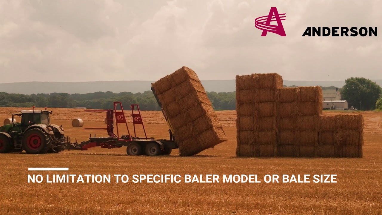 STACKPRO 5400 Fully automatic Self-Loading Big Square Bale Stacker - Straw Harvest