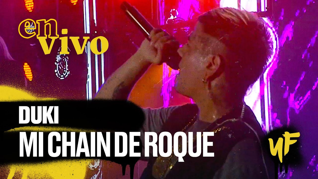 Duki - Mi Chain de Roque (en vivo en #BuenosAiresTrap)