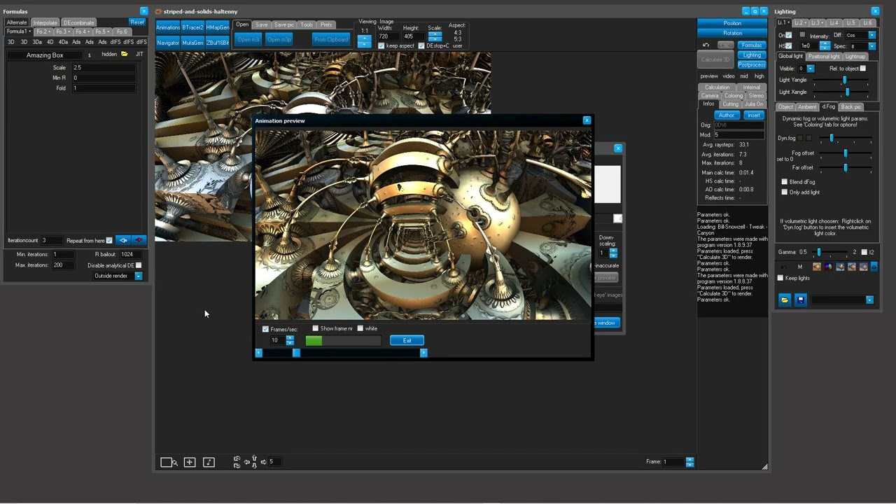 Fractale Mandelbulb 3d Pratique