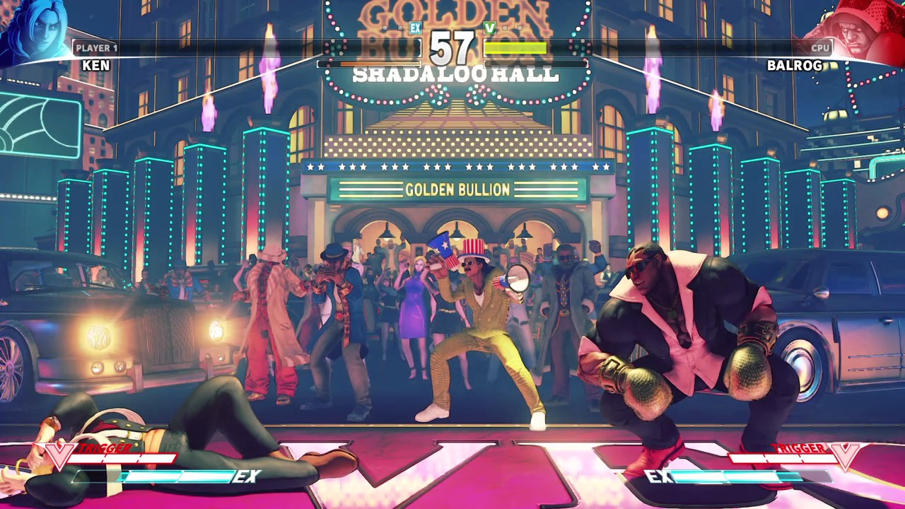 STREET FIGHTER V Ken vs Balrog