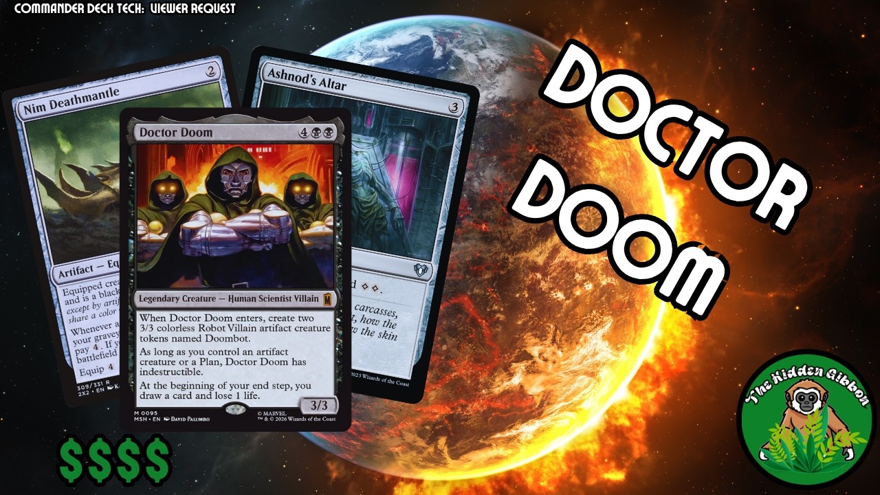 Doctor Doom | Combo, Mono Black, Tokens | MTG Commander Deck Tech | Viewer Request