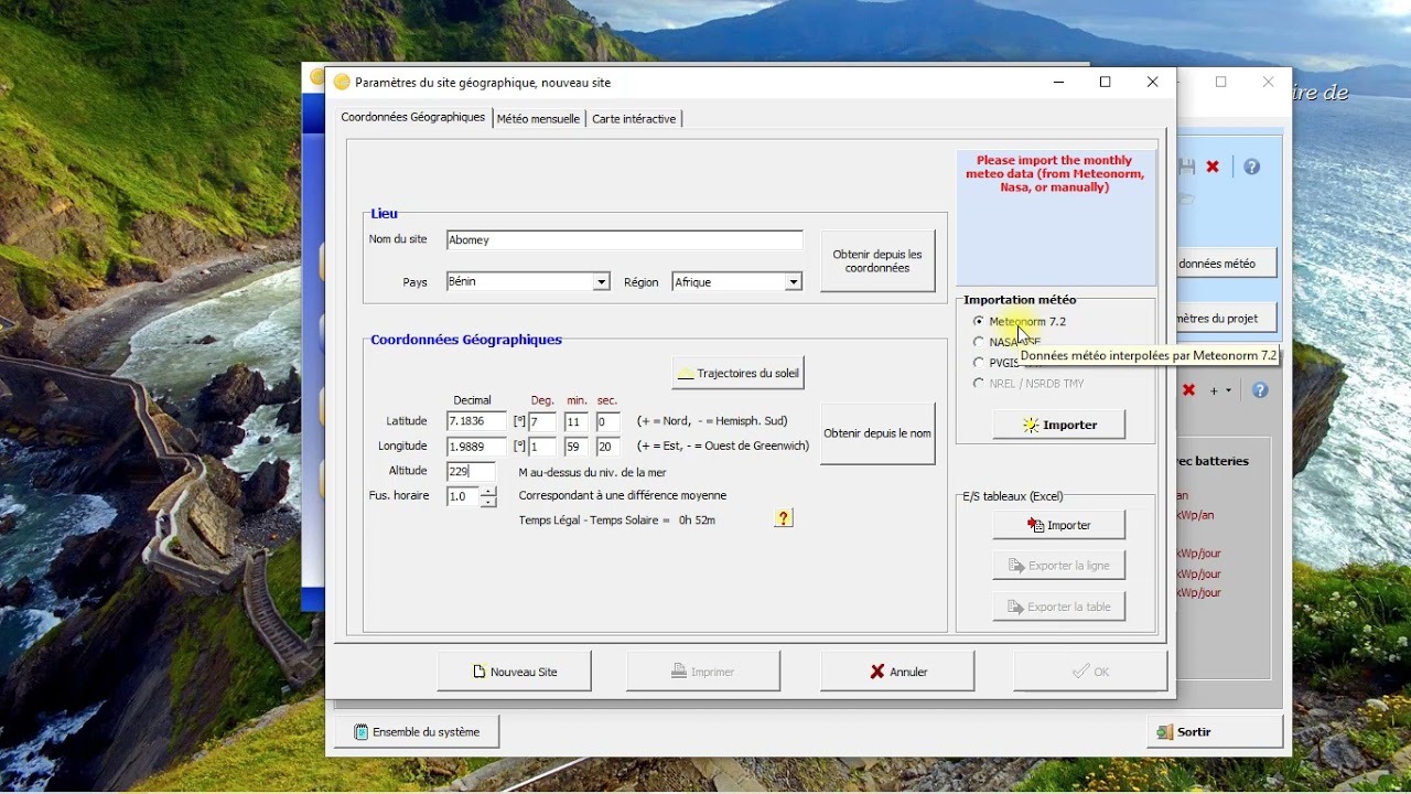Dimensionnement solaire avec le logiciel pvsyst :un exemple d'application #pvsyst #pvsystem