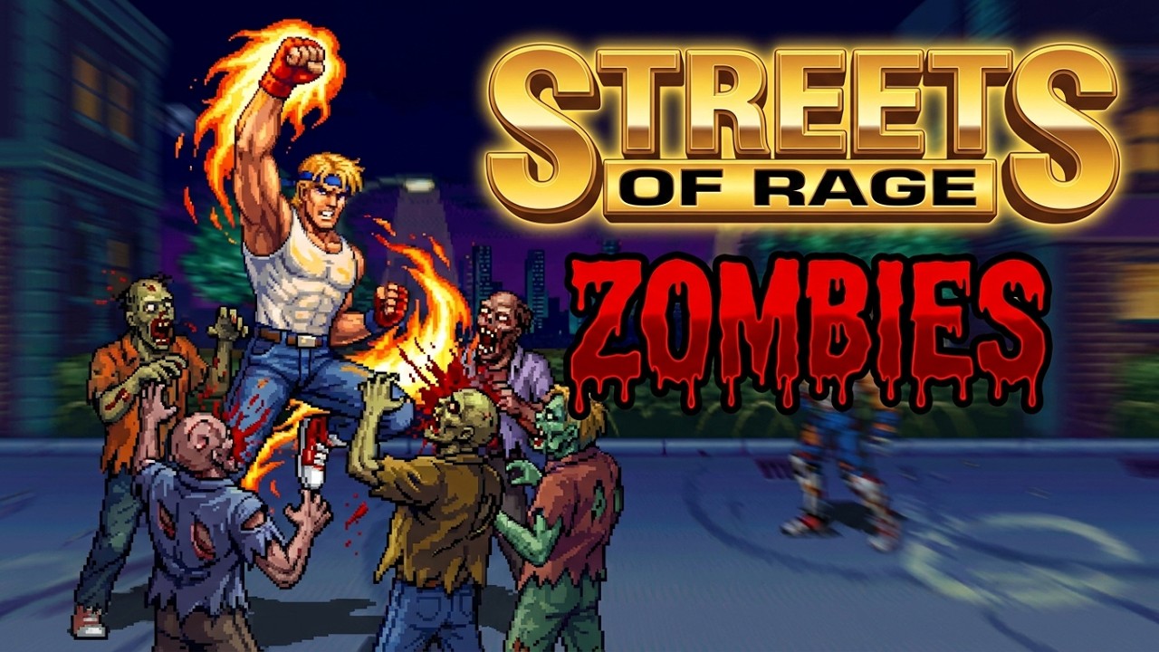 Streets of Rage: Zombies - Gameplay with Axel Stone (OpenBOR)