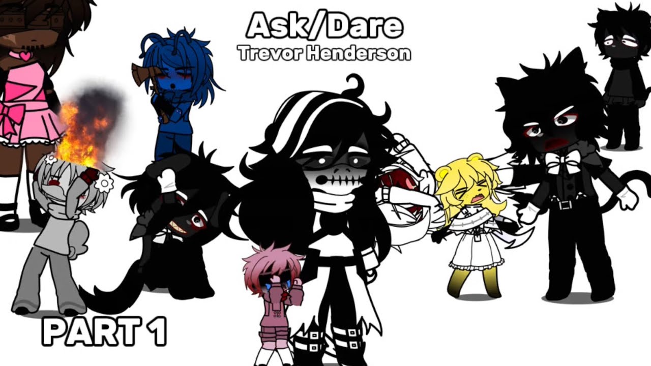 Ask/Dare Trevor Henderson creatures! // ⚠️MY AU⚠️ // SHIPS! // read desc. // new design | gacha club