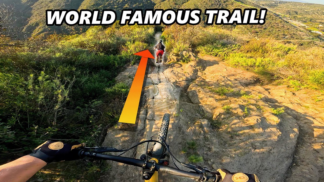 This is SoCal's Most Iconic MTB Trail! Pros Ride Here For a Reason - Laguna Beach Mountain Biking