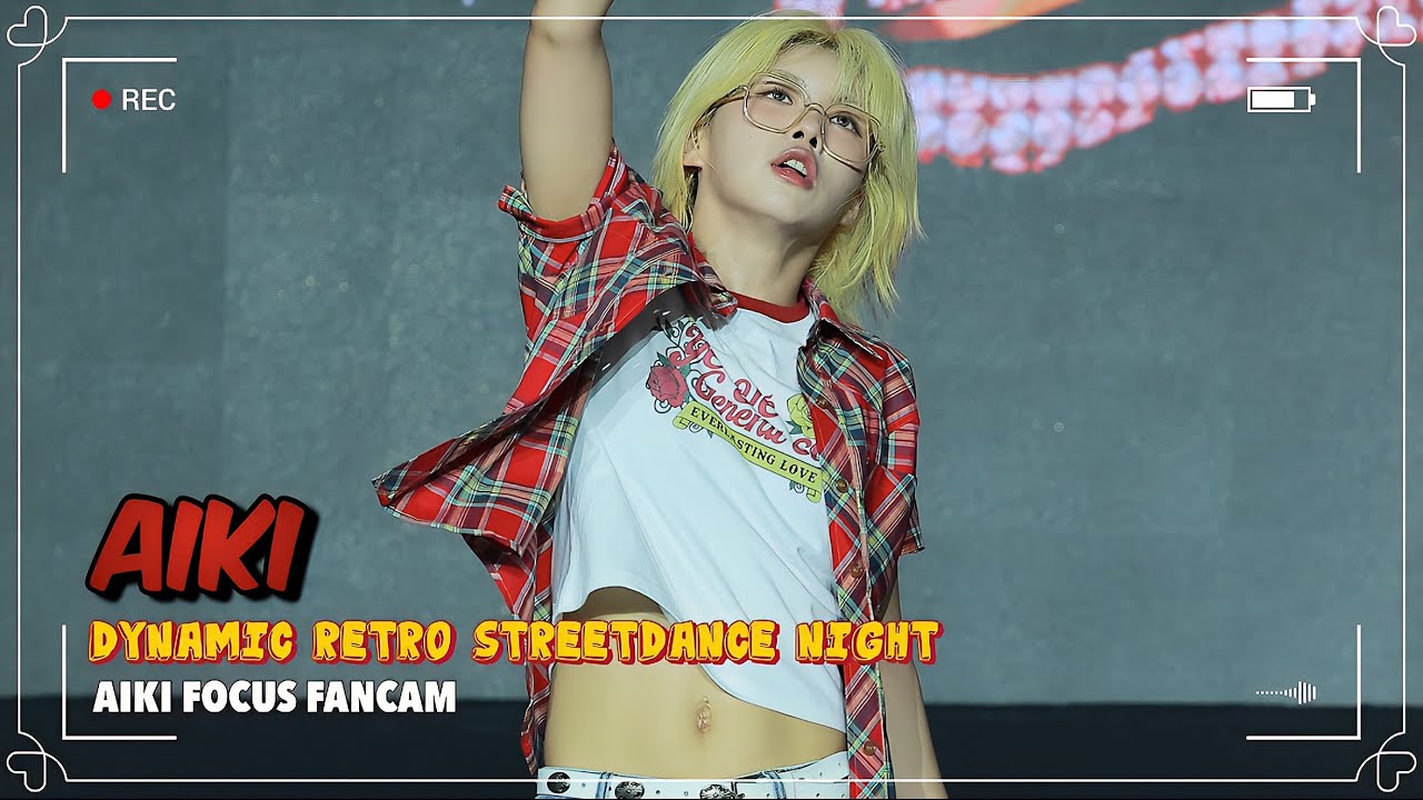 240831 [ 누구나 세종썸머페스티벌 : Dynamic Retro StreetDance Night ] AIKI FOCUS 아이키 직캠