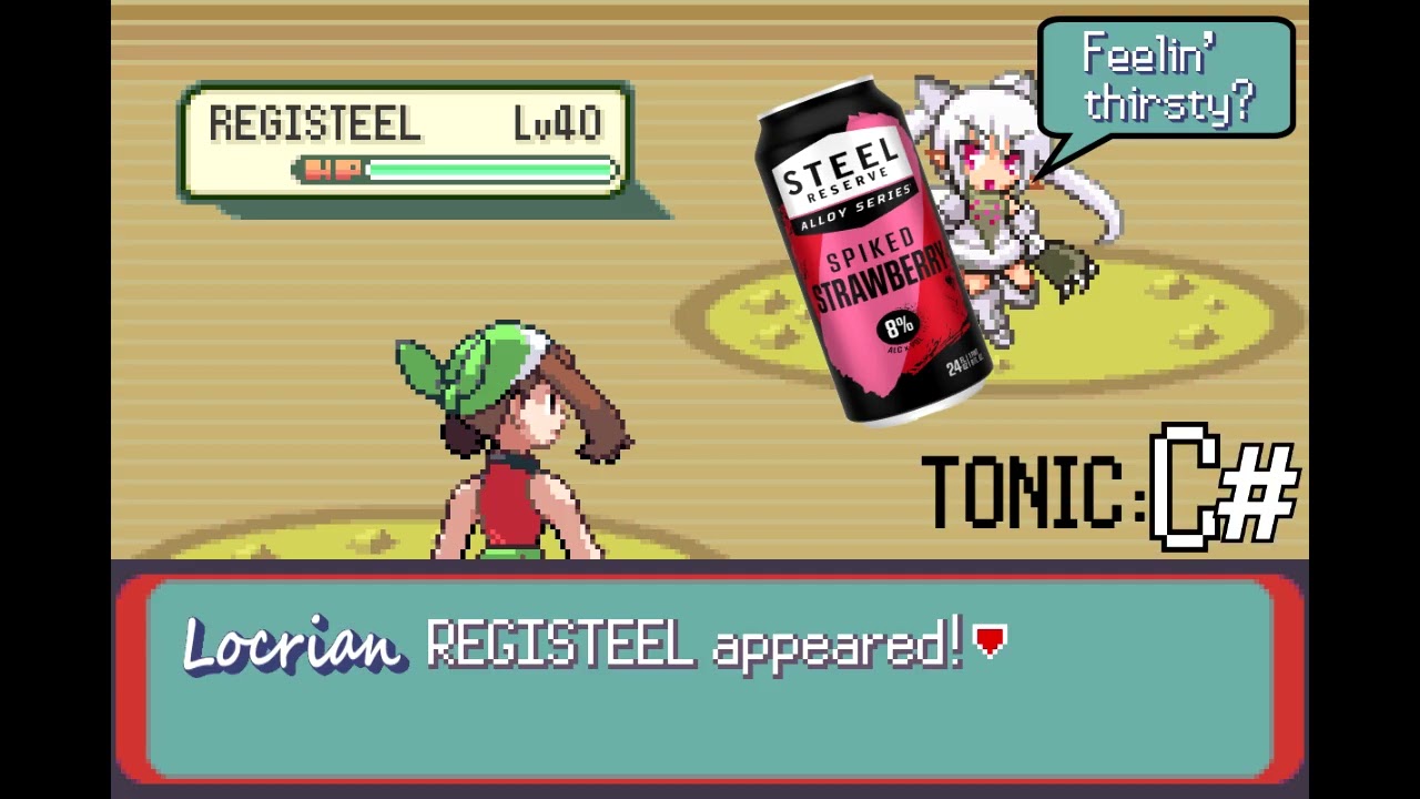 Pokémon Ruby & Sapphire: Battle! Regirock/Regice/Registeel (Locrian)
