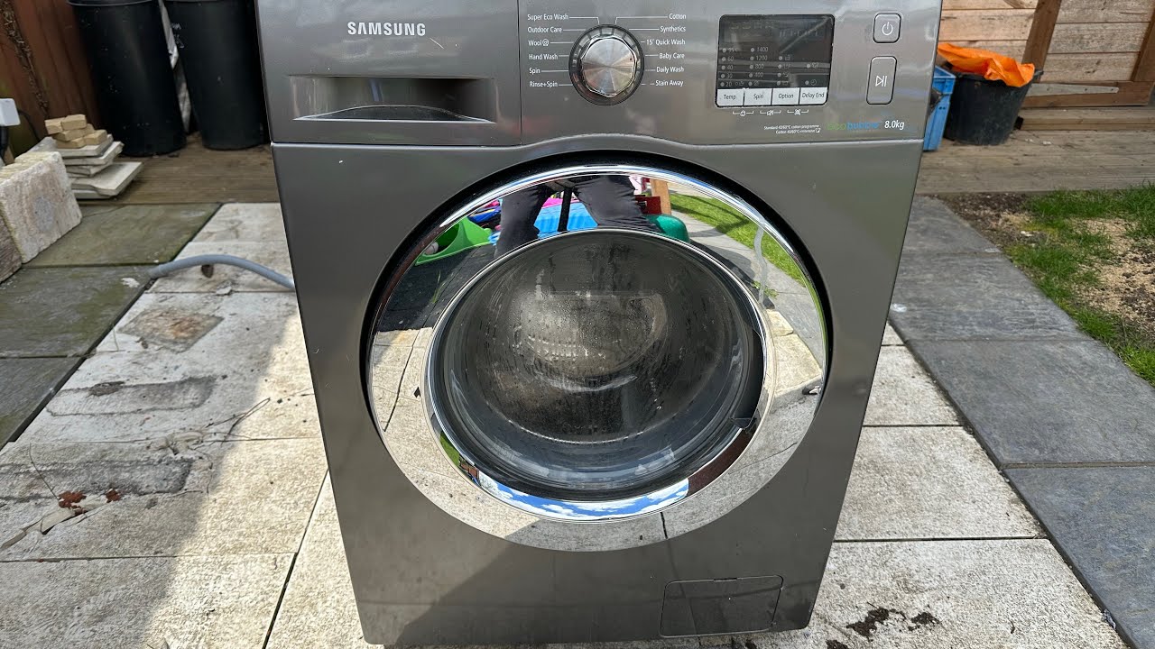 Washing machine tear down stripping for copper brass and aluminium asmr part 1of 2