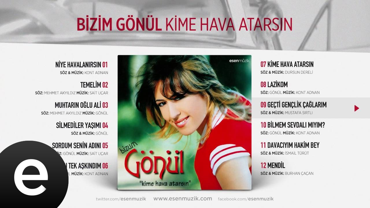 Geçti Gençlik Çağlarım (Bizim Gönül) Official Audio #geçtigençlikçağlarım #bizimgönül - Esen Müzik