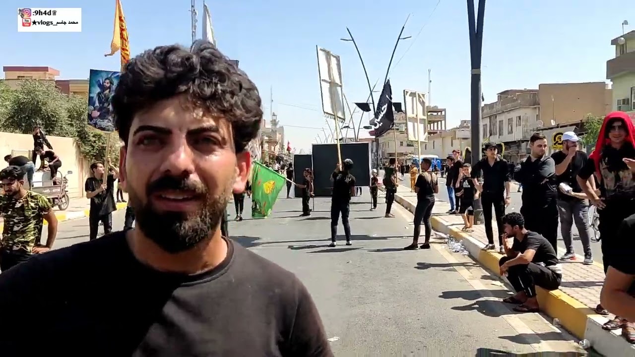 استعراض موكب #كفيل_زينب يوم عاشوراء في كركوك تسعين الملا(مازن السيلاوي) الملا(وسام اللامي)