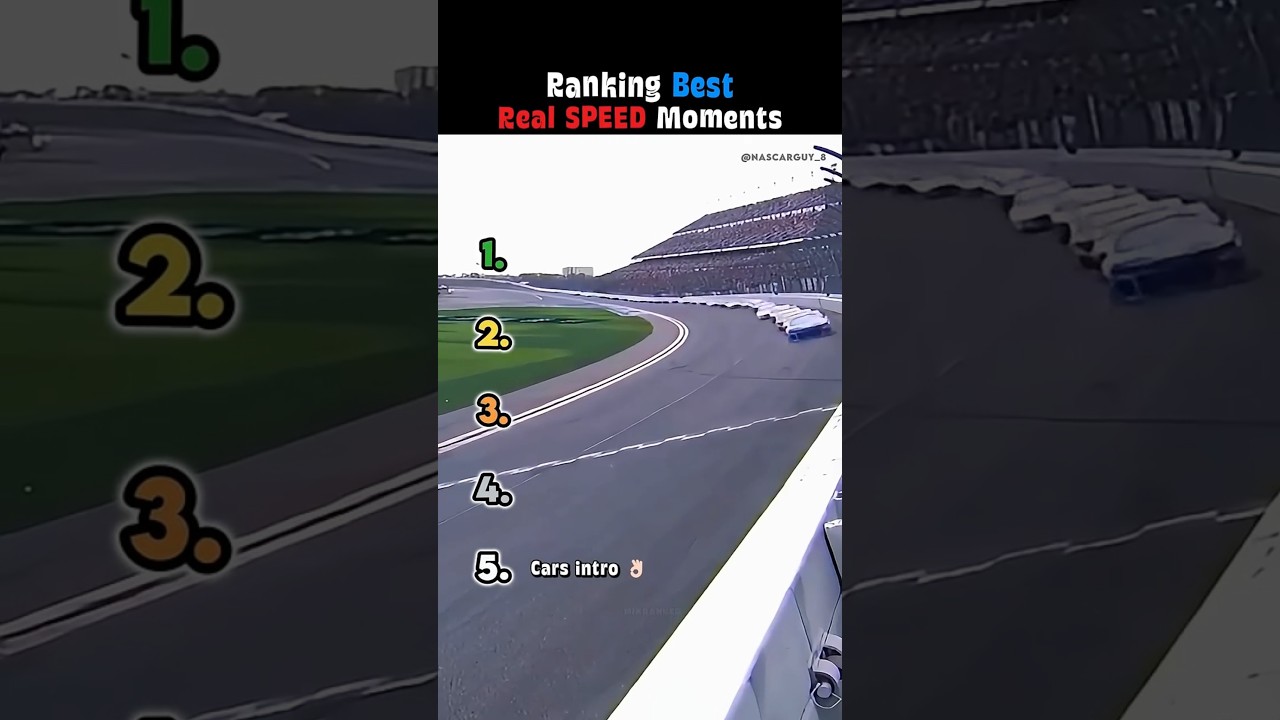 Ranking the Best Real Speed Moments 💯