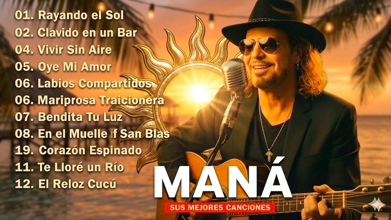 MAN&Aacute; GRANDES &Eacute;XITOS INOLVIDABLES 🔥 Mix 20 S&uacute;per &Eacute;xitos Rom&aacute;nticos#