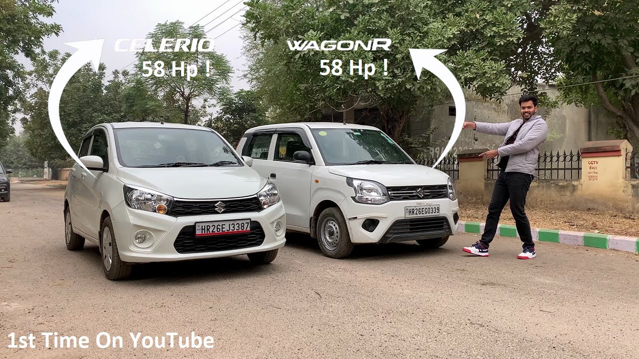 Maruti Suzuki Wagon R VS Celerio - Which one to Buy ? Looks or Comfort | Drive impression