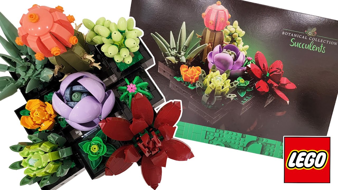 LEGO Succulents Review! 2022 Botanical Collection