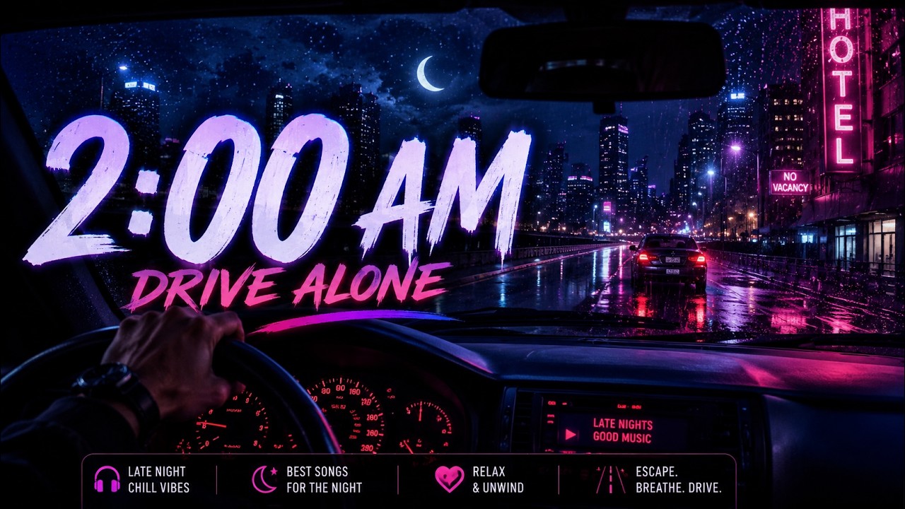 Chill Songs to Relax and Escape 🌙 | Late Night Vibes Playlist