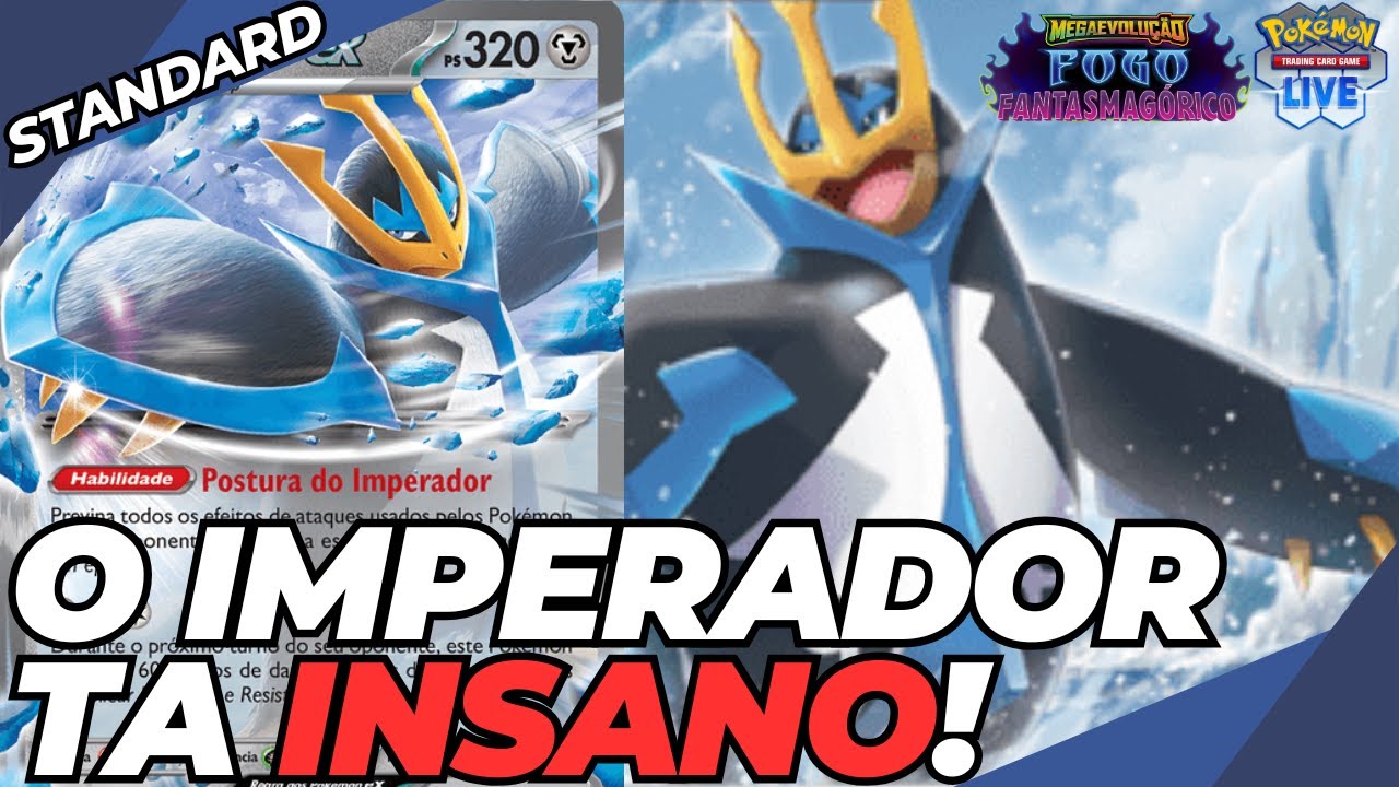 NÃO É CLICK BAIT! Empoleon ex é uma GRATA surpresa | Gameplay Pokémon TCG Live