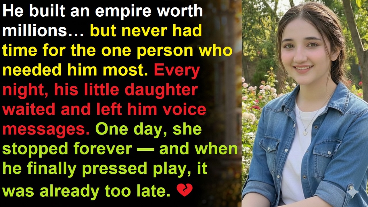A Billionaire Chased Success — Then Heard His Daughter’s Final Voice Message