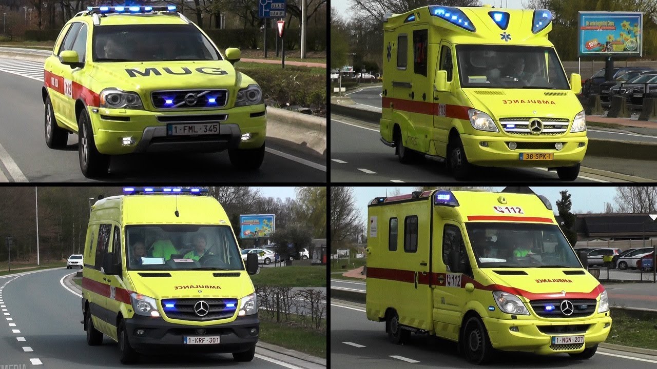 [TIGIS / ex Nederlands] Ambulances en MUG met spoed in Edegem