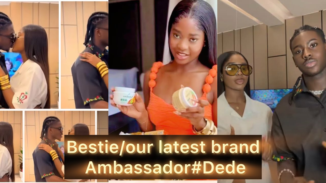 Bestie/our latest brand Ambassador of Extract cream# Dede