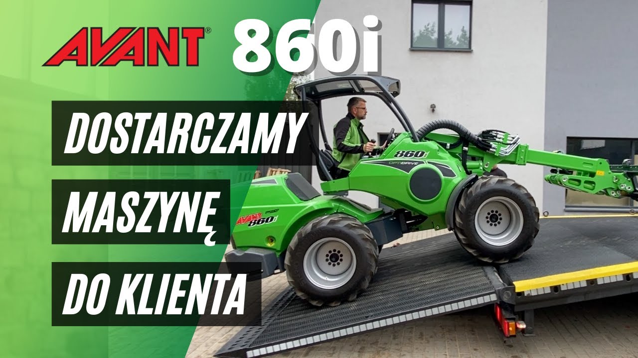 Szykujemy maszynę - Avant 860i
