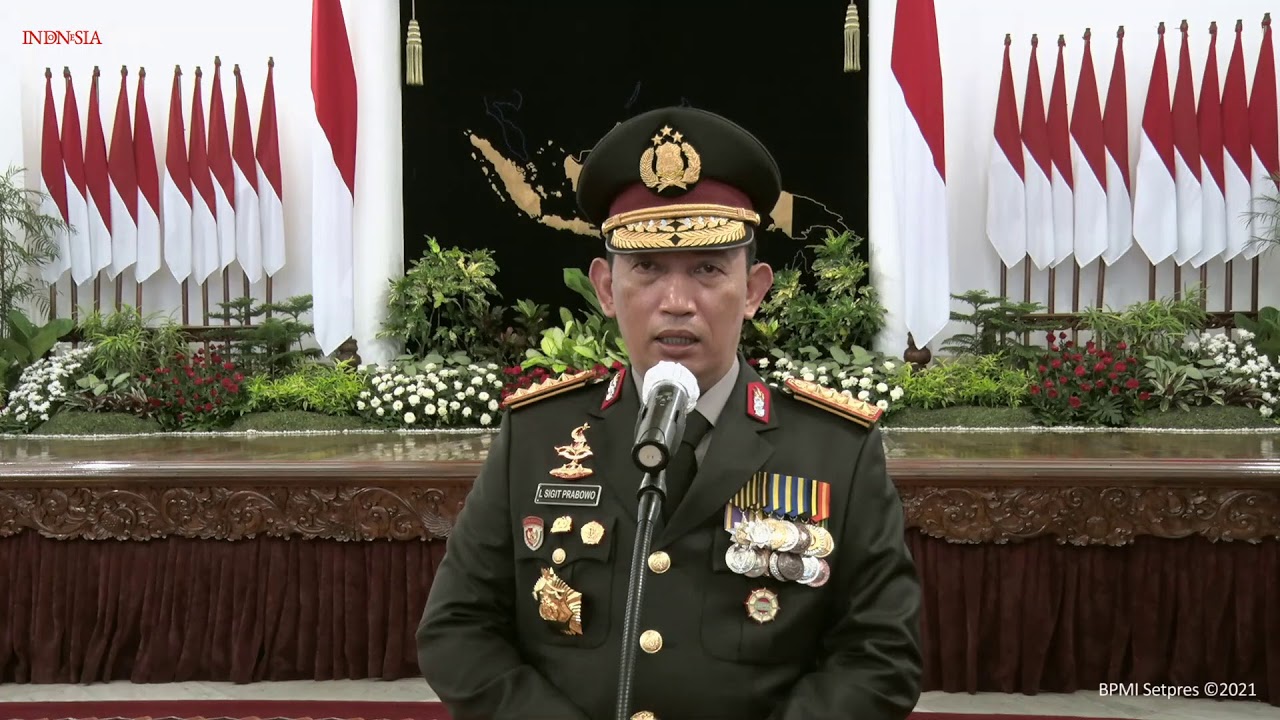 LIVE: Pelantikan Kepala Kepolisian Negara Republik Indonesia, Istana Negara, 27 Januari 2021