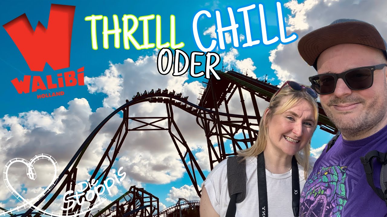 Walibi Holland | WIR TESTEN ENDLICH DIE NEUHEIT - YOY! 💚🎢💙 