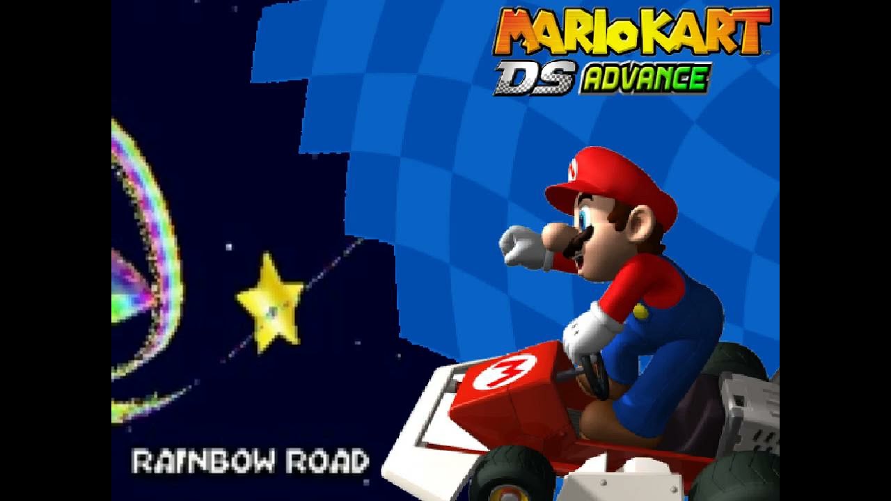 Mario Kart DS - Rainbow Road (GBA Rendition)