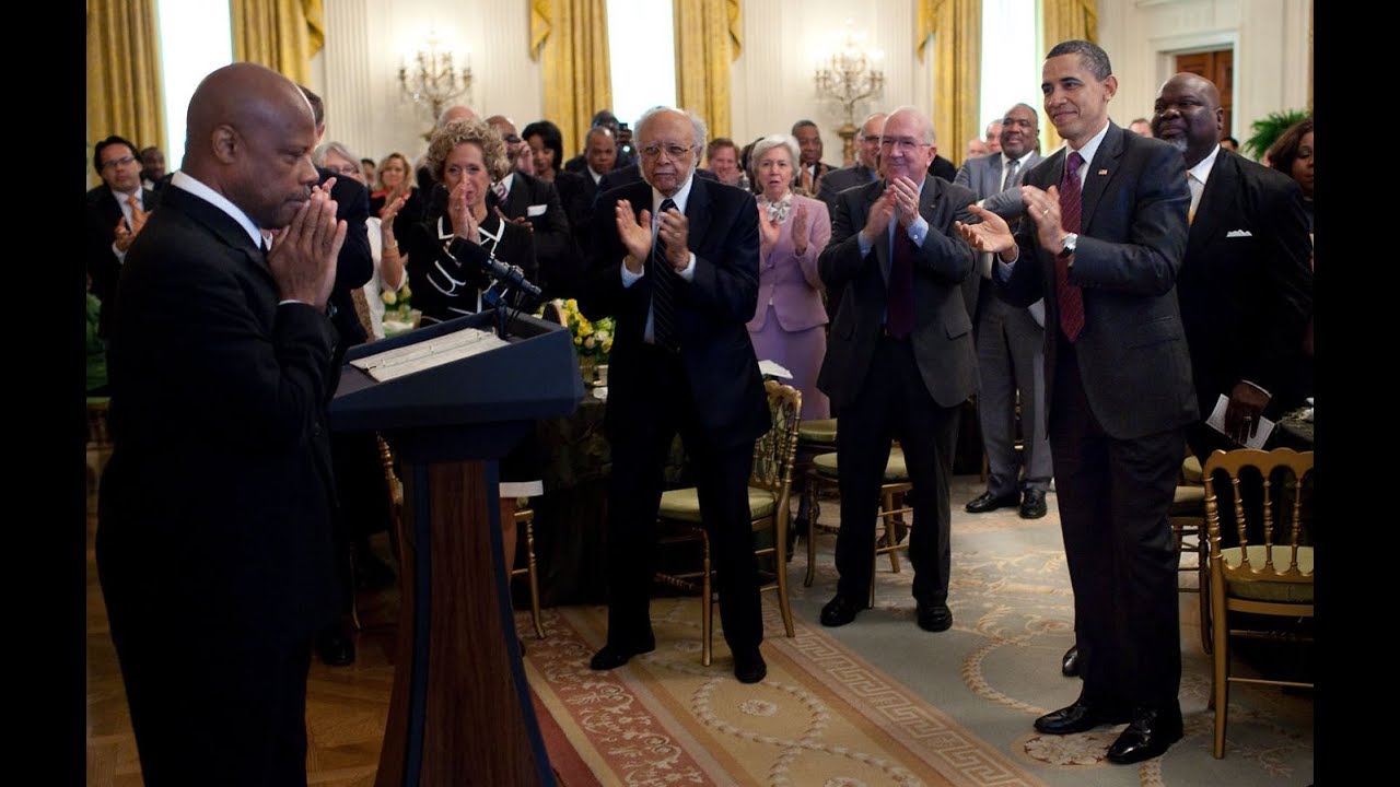 Wintley Phipps sings Amazing Grace for Barack Obama's National Prayer Service
