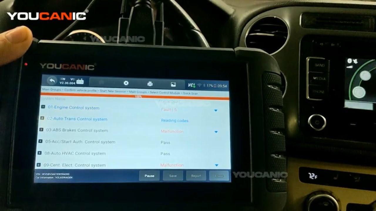 How to Clear Fault Codes with YOUCANIC Scanner