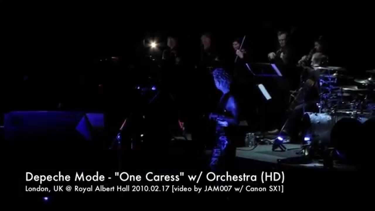 Depeche Mode - One Caress (better quality) orchestra, 2010.02.17 London @ Royal Albert Hall