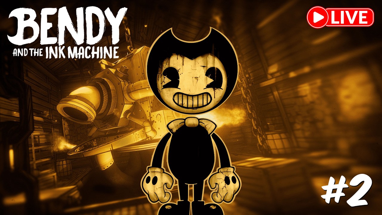 🔴BENDY AND THE INK MACHINE PART- 2