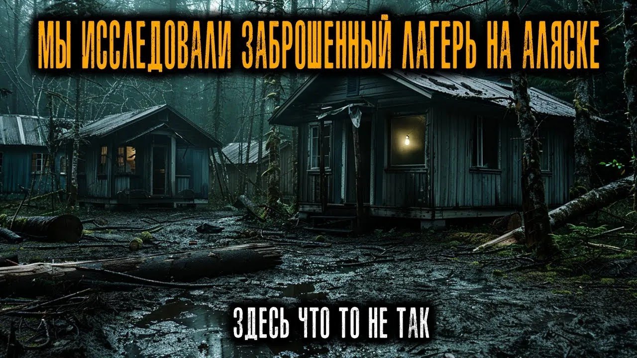 Мы Исследовали Заброшенный лагерь в сельской местности Аляски, Здесь что то не так