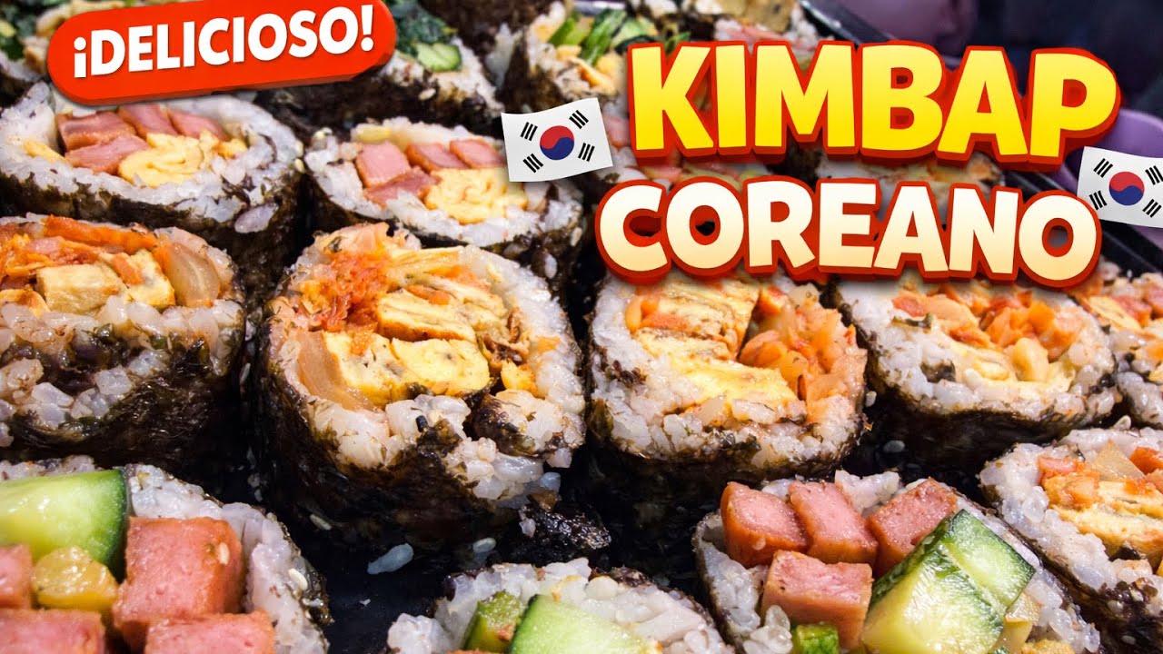 Kimbab (gimbab) Coreano 
