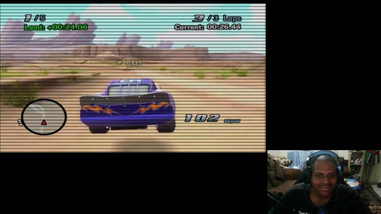 Disney Pixar Cars The Lightning McQueen PS2 emulator part 3