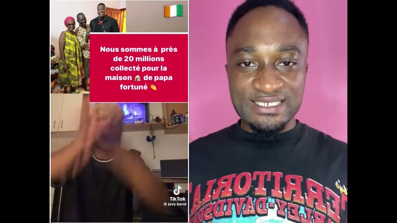 Les ivoiriens ont cotisés plus de 20milli*ons en 6h de temps pour l‘acteur Mr Forturne 🤫🇨🇮🙌