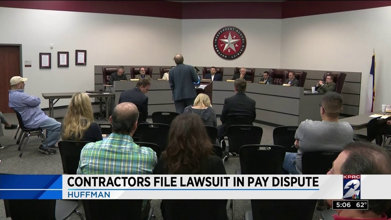 Contractors file lawsuit in pay dispute