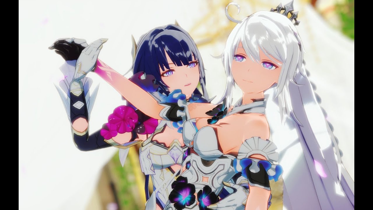 【Honkai Impact 3 MMD／4K／60FPS】Kiana Kaslana & Raiden Mei【Cantarella】