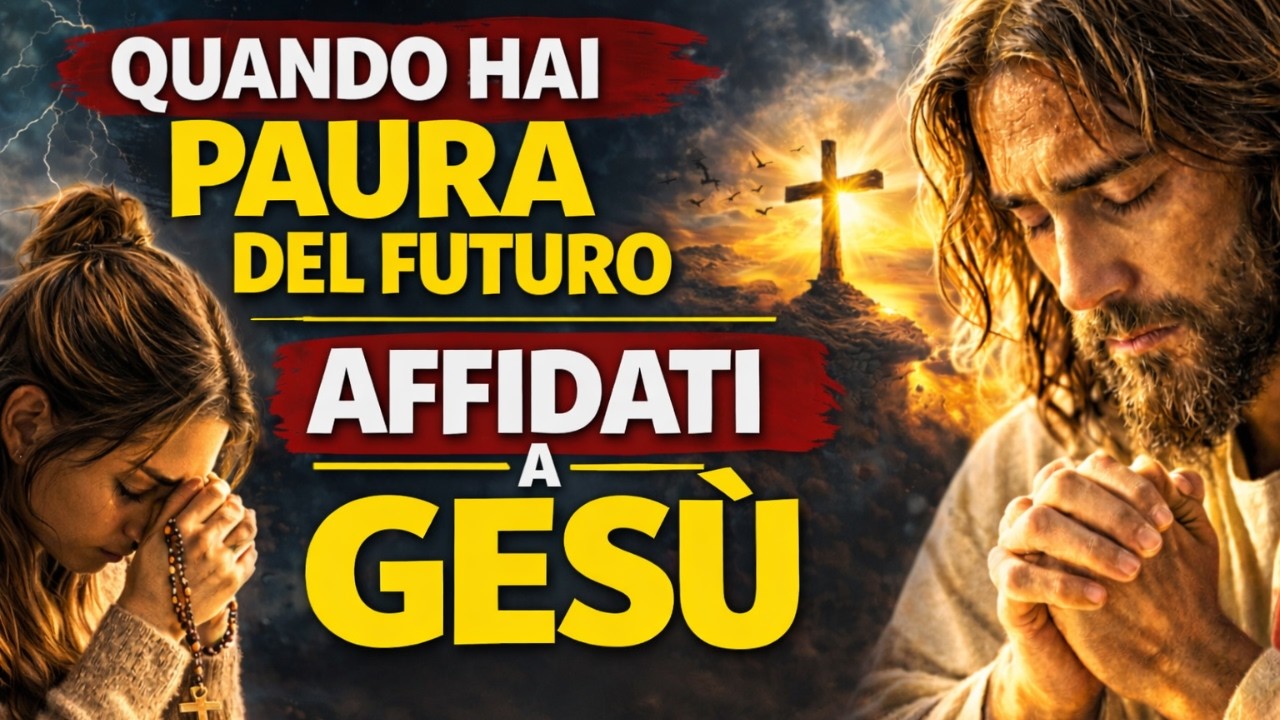 🙏 Quando Hai Paura del Futuro, Affidati a Gesù con Questa Preghiera