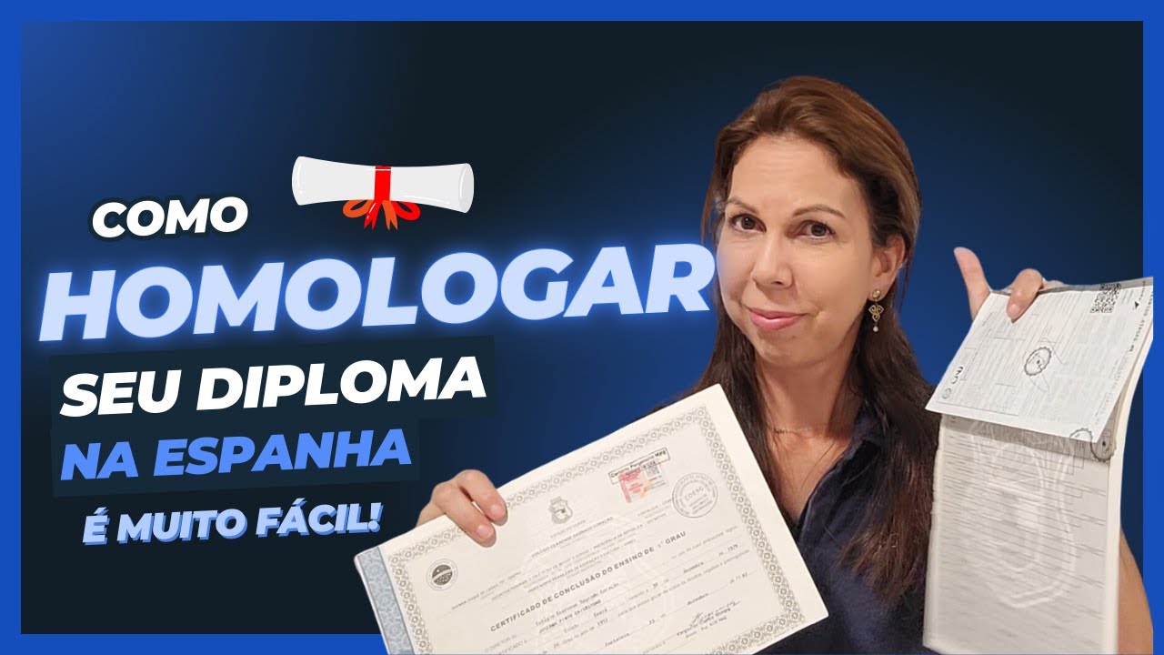 COMO HOMOLOGAR DIPLOMA NA ESPANHA- O ensino MEDIO do Brasil equivale ao BACHILLERATO na Espanha